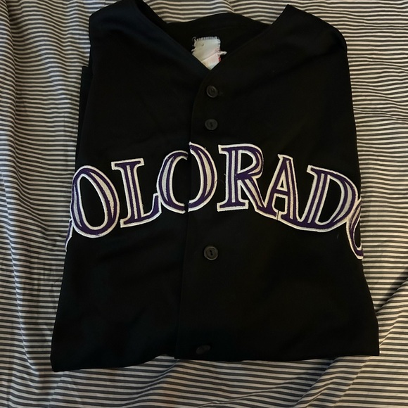 2007 World Series Colorado Rockies Jersey - No. 5 - Holliday - Size “Men’s” XL - Picture 7 of 7
